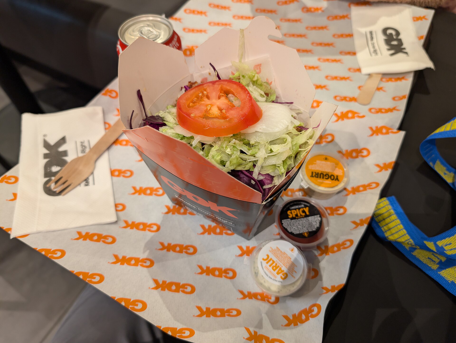 Döner Box mit Pommes
